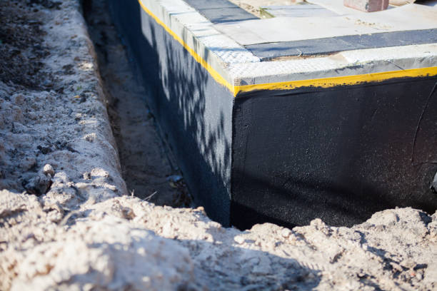 Residential Vapor Barrier Installation installation at a Frankfort, MI home by SJ Waterproofing Pros